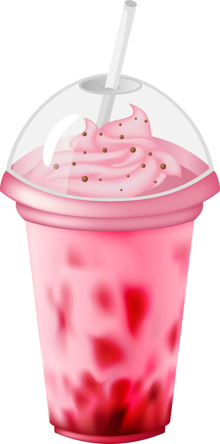 Strawberry Milkshake Drink